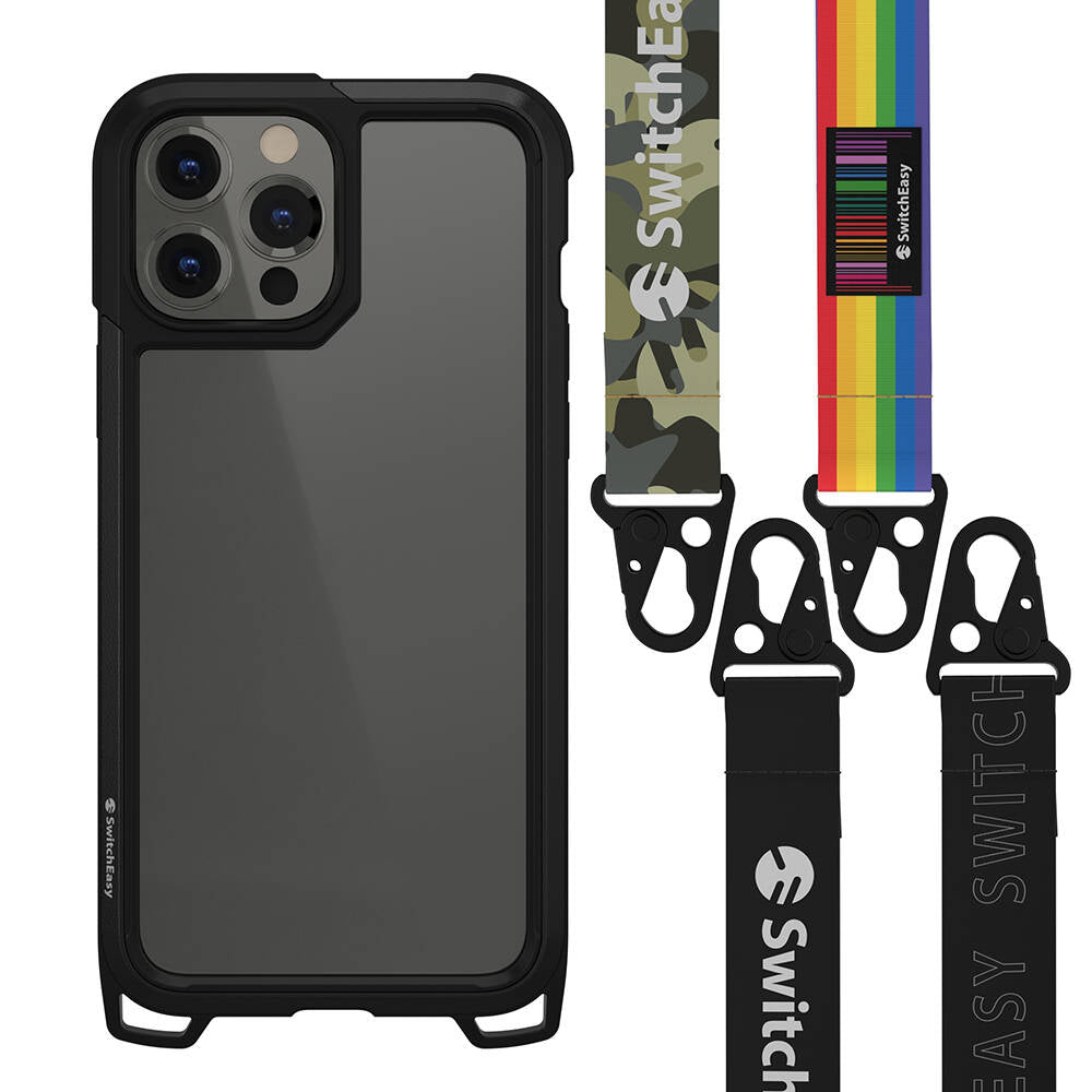 iPhone 13 Pro Kılıf Boyun Askılı Kompozit Tasarımlı Şok Önleyicili Lisanslı Switcheasy Odyssey Kılıf iPhone 13 Pro Kılıf Boyun Askılı Kompozit Tasarımlı Şok Önleyicili Lisanslı Switcheasy Odyssey Kılıf
